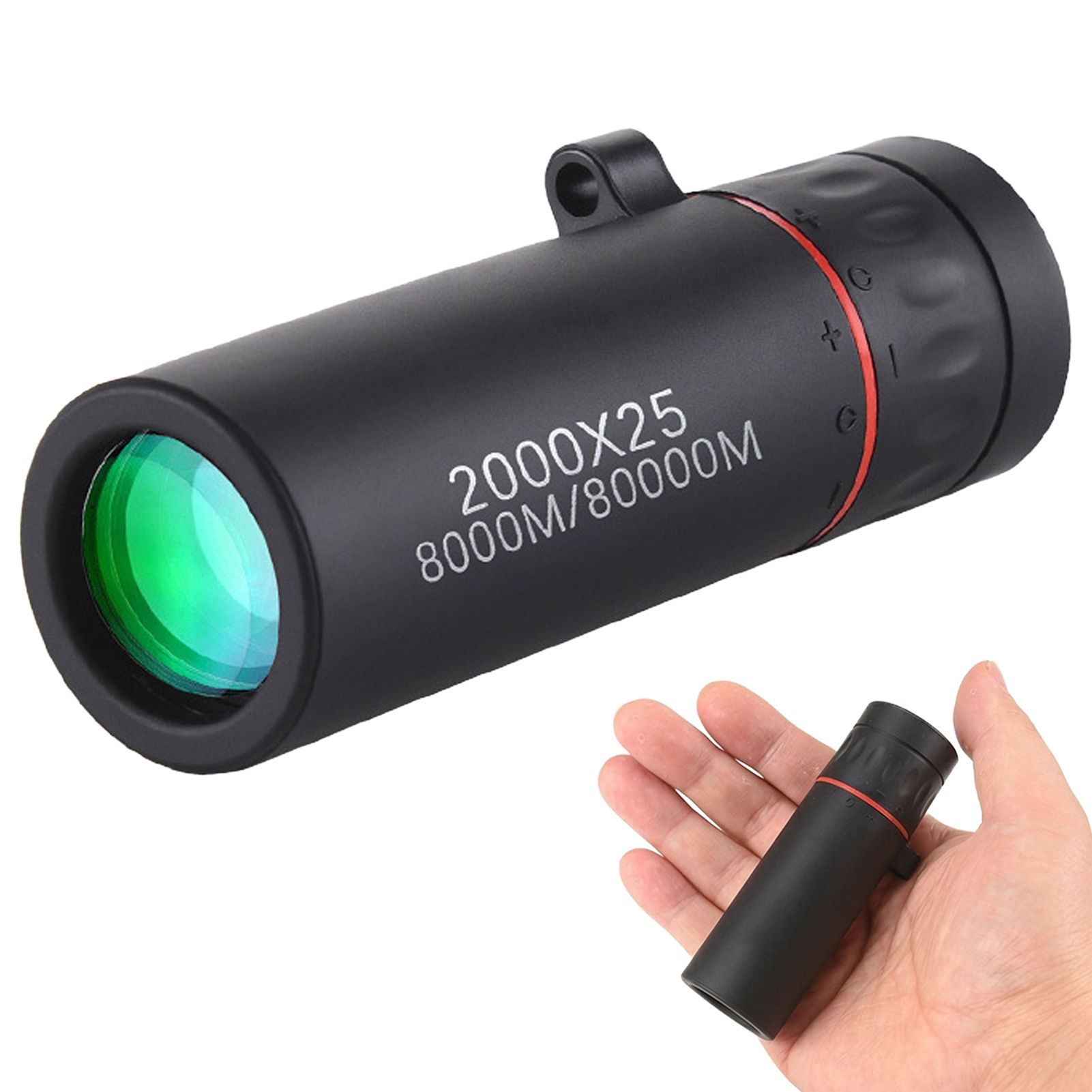 Outdoor Adventure Watches - Mini-monoculaire telescoop met hoge zoomvermogen voor