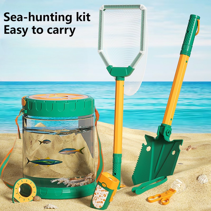 Outdoor Adventure With Kids - Catch The Sea Set Kids Speelgoed