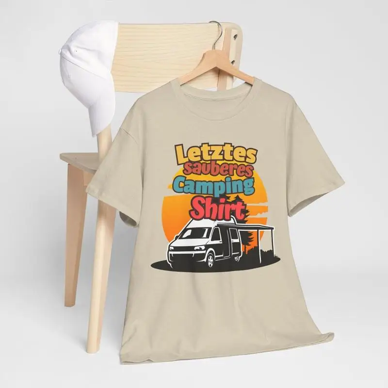 Outdoor Adventure Ideas - Last Clean Camping T-shirt Grappig voor