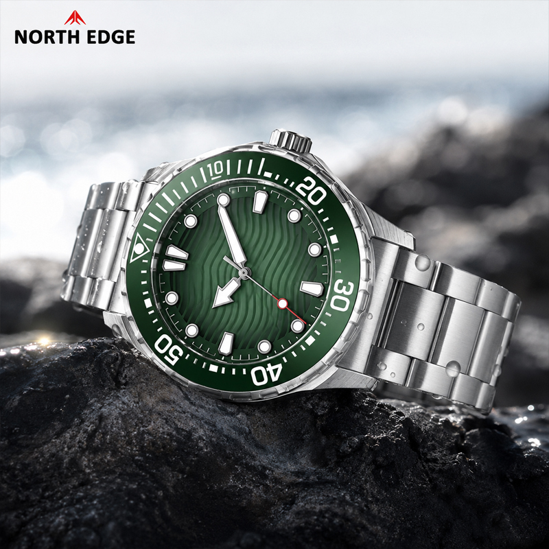 Outdoor Adventure Watches - North Edge TRITON Duikhorloge voor duikers