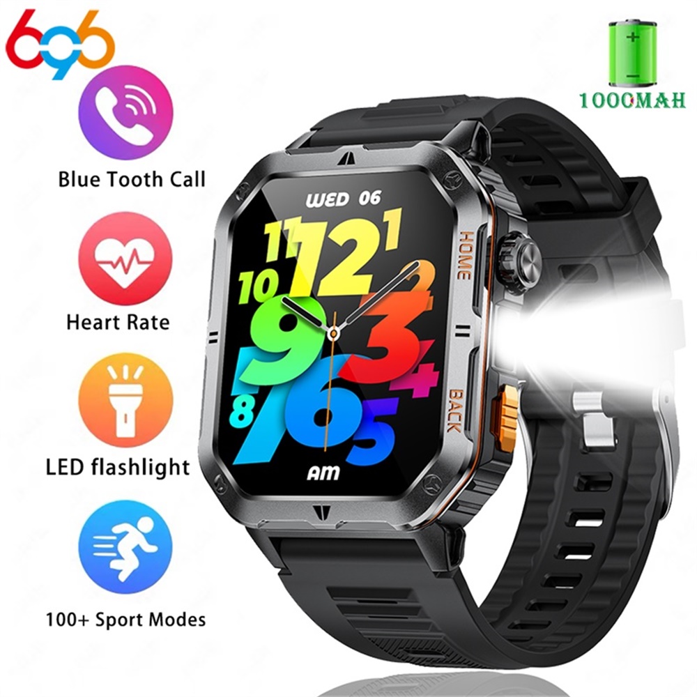 Outdoor Adventure Watches - Outdoor Adventure Smartwatch Heren Bluetooth Oproepen