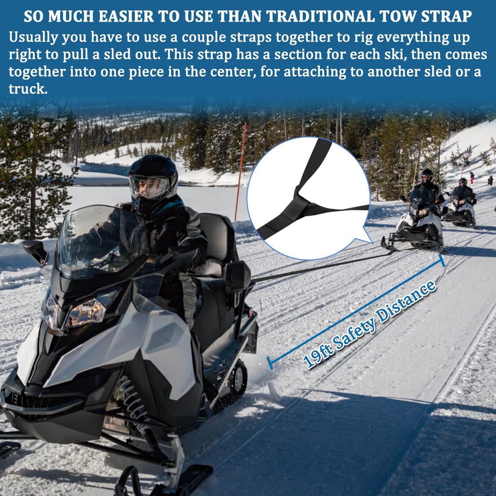 Outdoor Adventure Gear - Sleepkabel Heavy-Duty Outdoor Gear Sneeuwscooter Slee