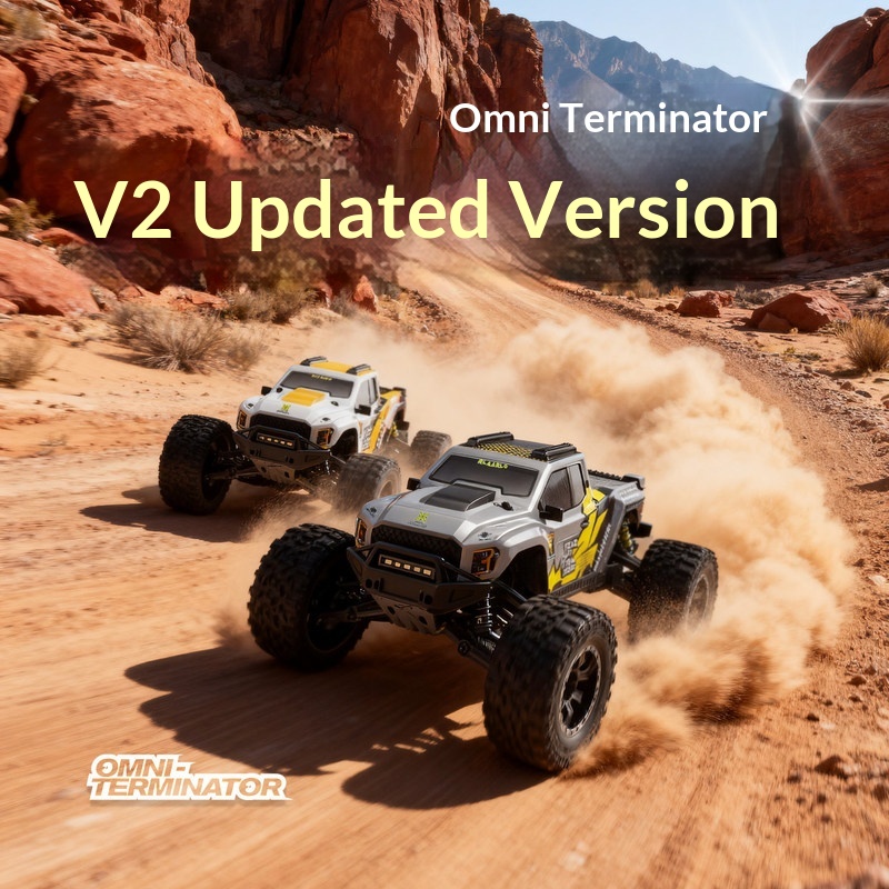 Outdoor Adventure With Kids - V2 Omni Terminator RC Afstandsbestuurde Truck