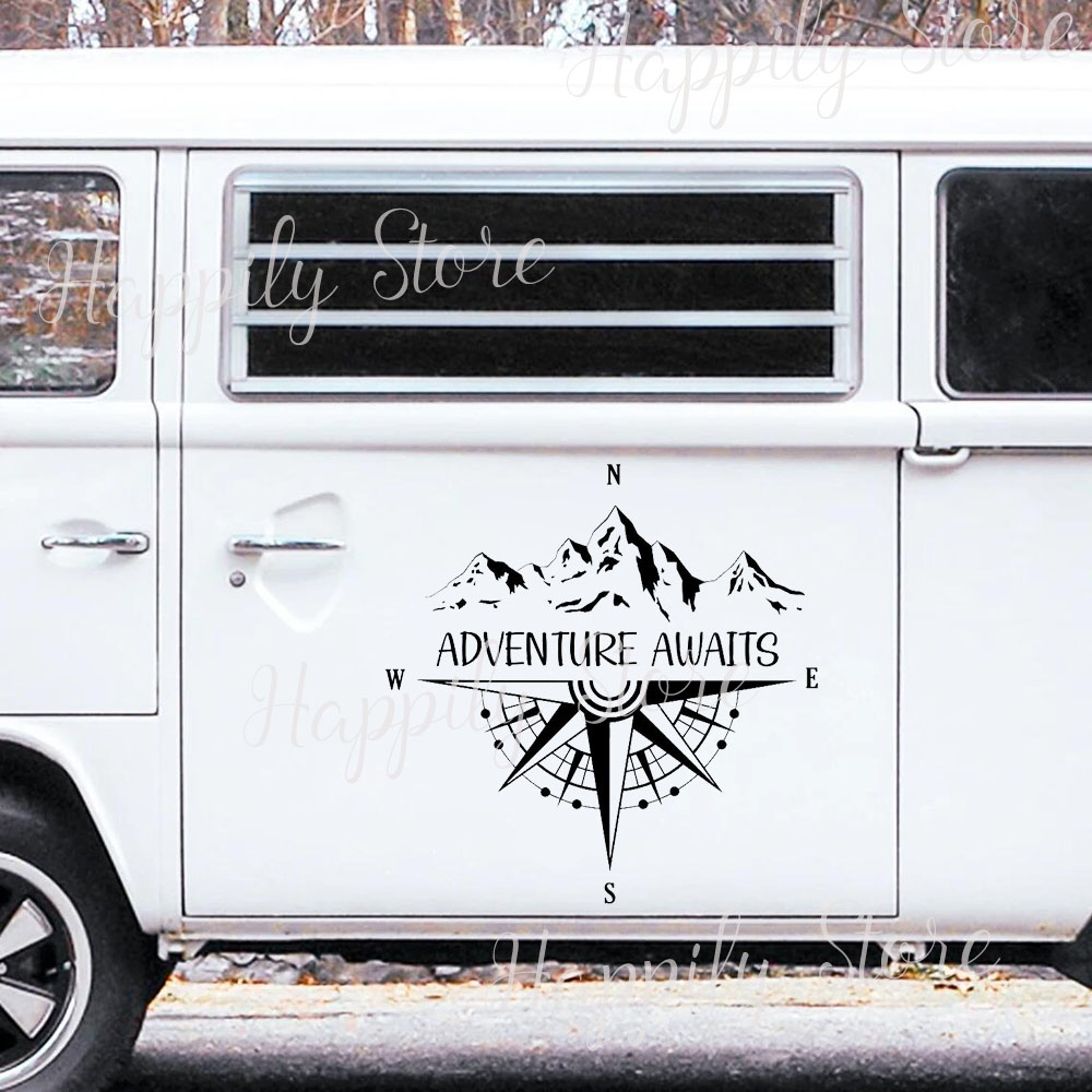 Camper Stickers Avontuur Wacht - Outdoor Adventure Ideas recensie en prijs