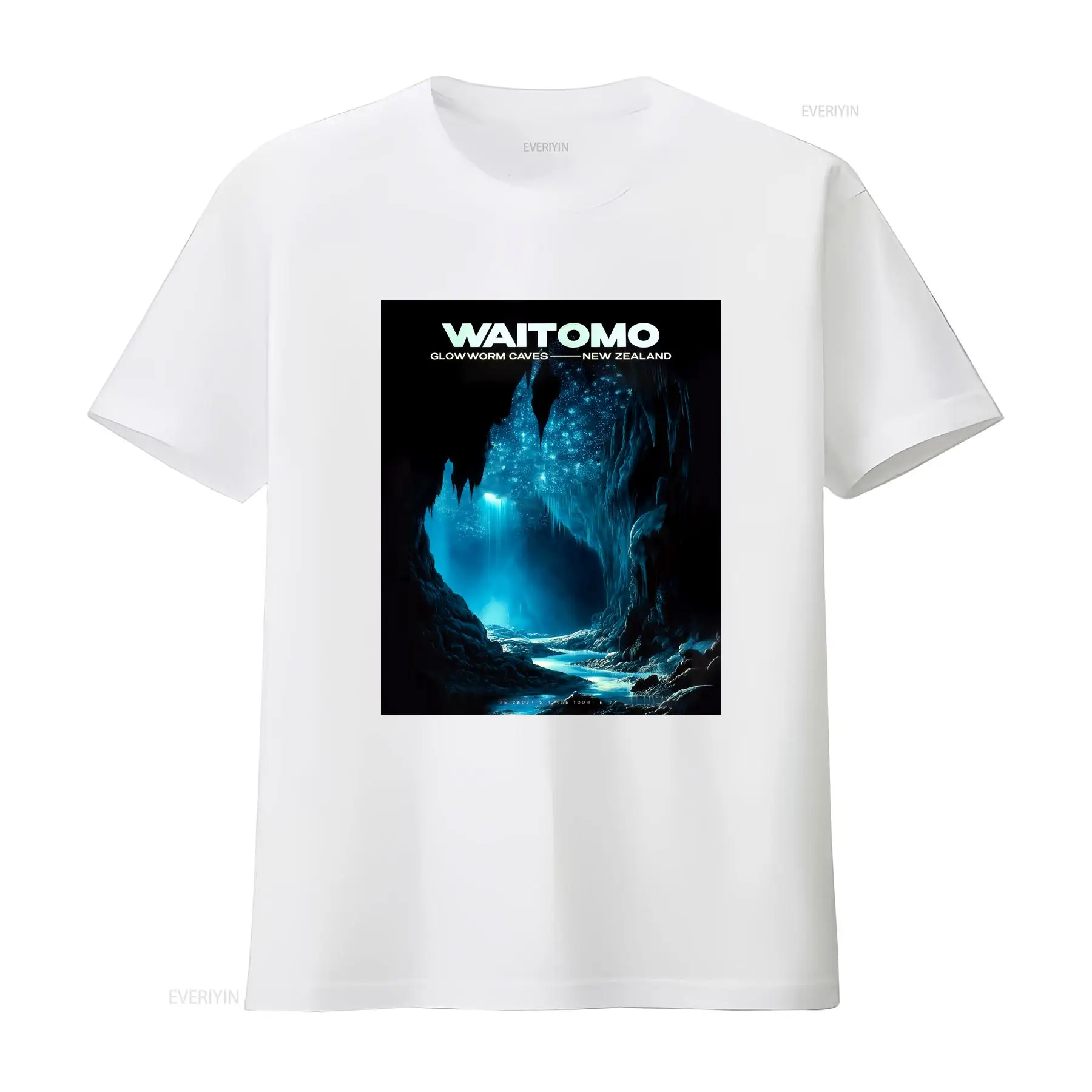 Waitomo Caves t-shirt Nieuw-Ze - Outdoor Adventure New Zealand recensie en prijs
