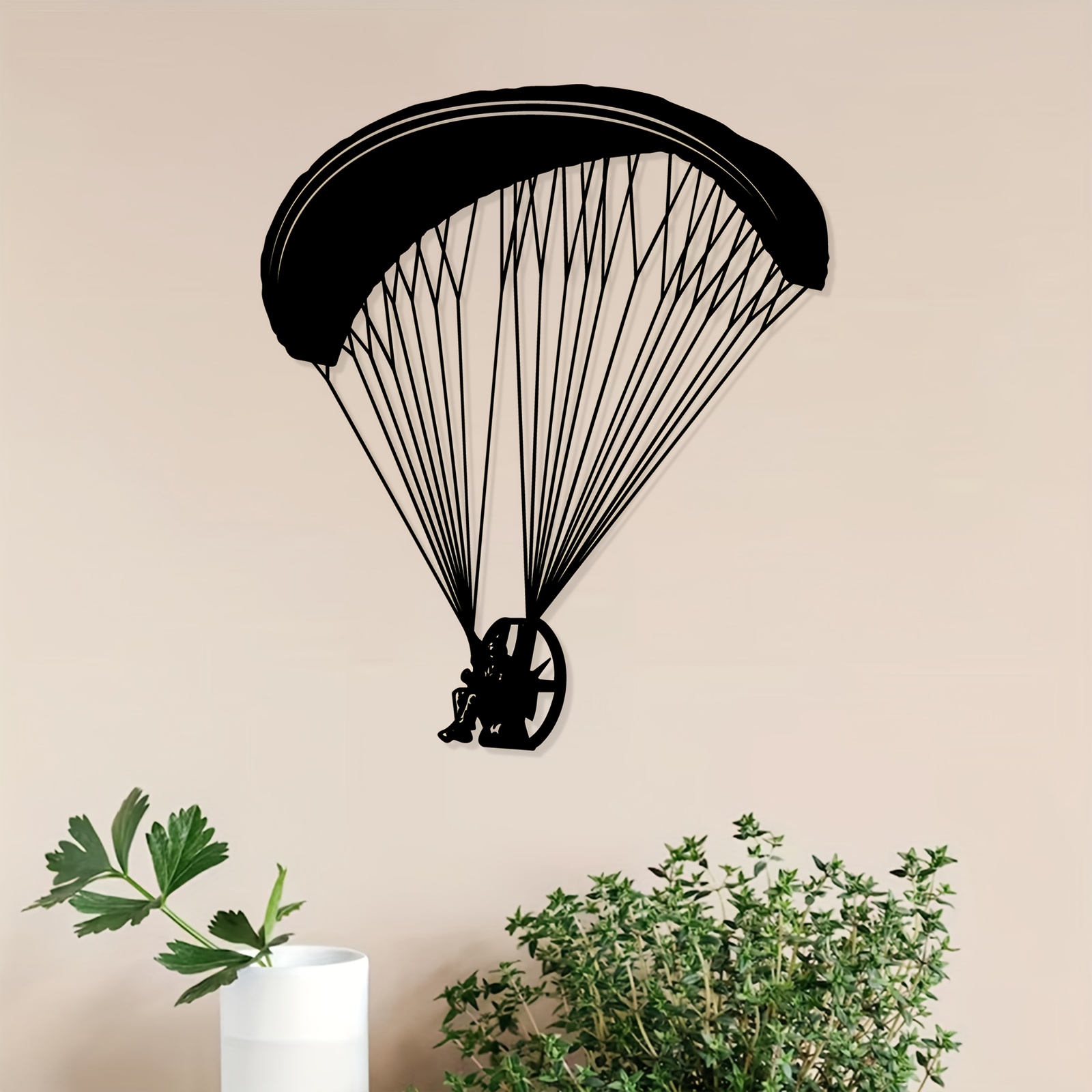 Merk metalen wandkunst Skydive - Outdoor Adventure Brands recensie en prijs