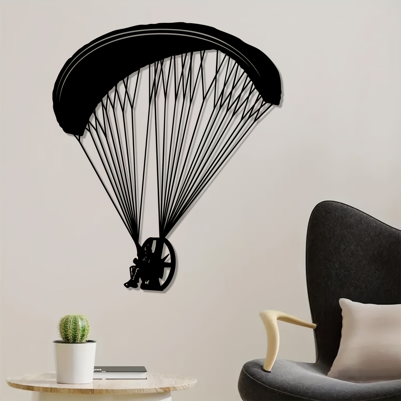 Merk metalen wandkunst Skydive - Outdoor Adventure Brands recensie en prijs