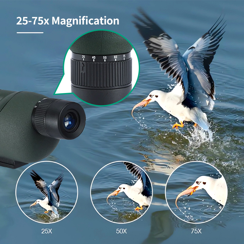 25-75X60 Spotting Scope Zoom M - Outdoor Adventure Watches recensie en prijs