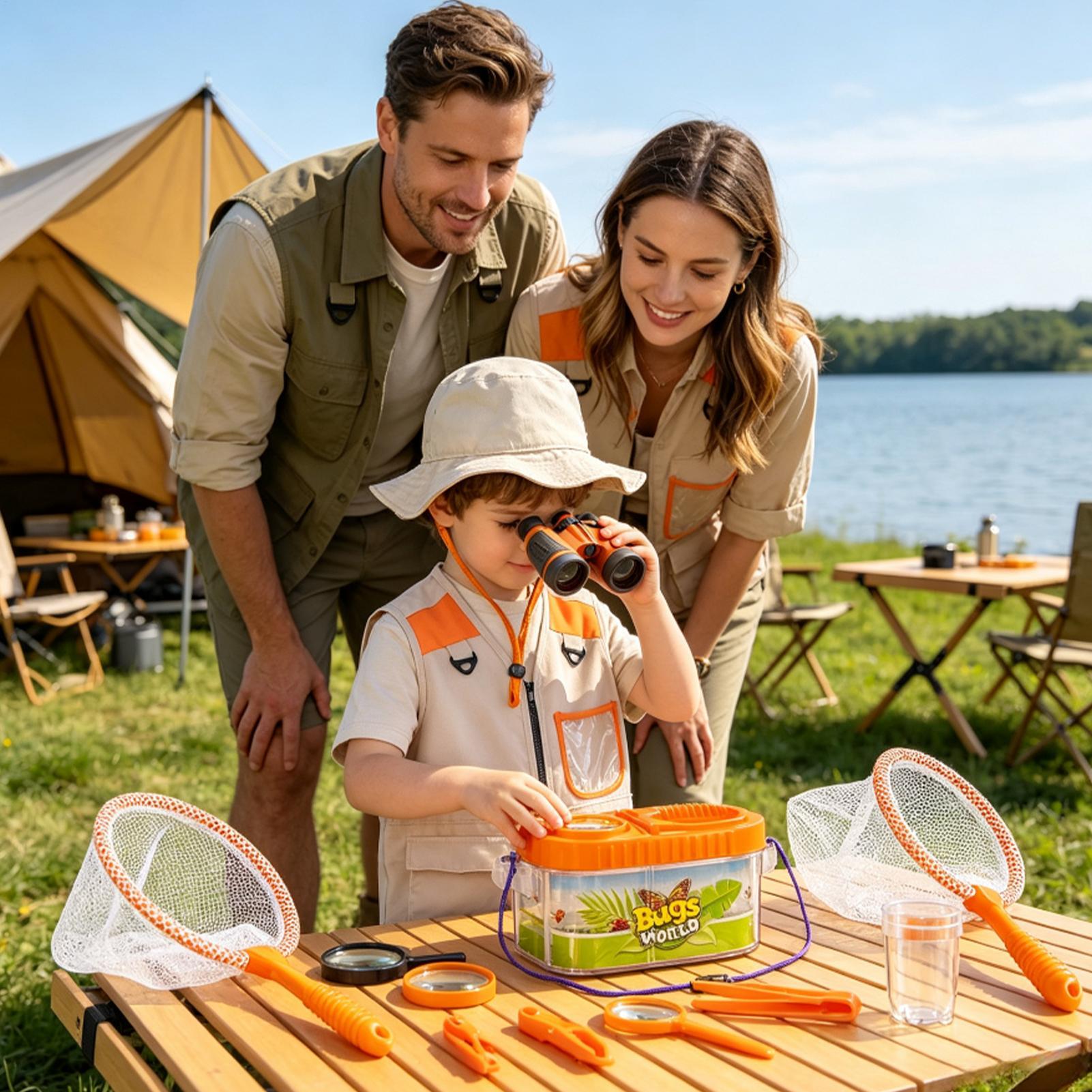 Kinderavontuurset met vergroot - Outdoor Adventure Boys recensie en prijs