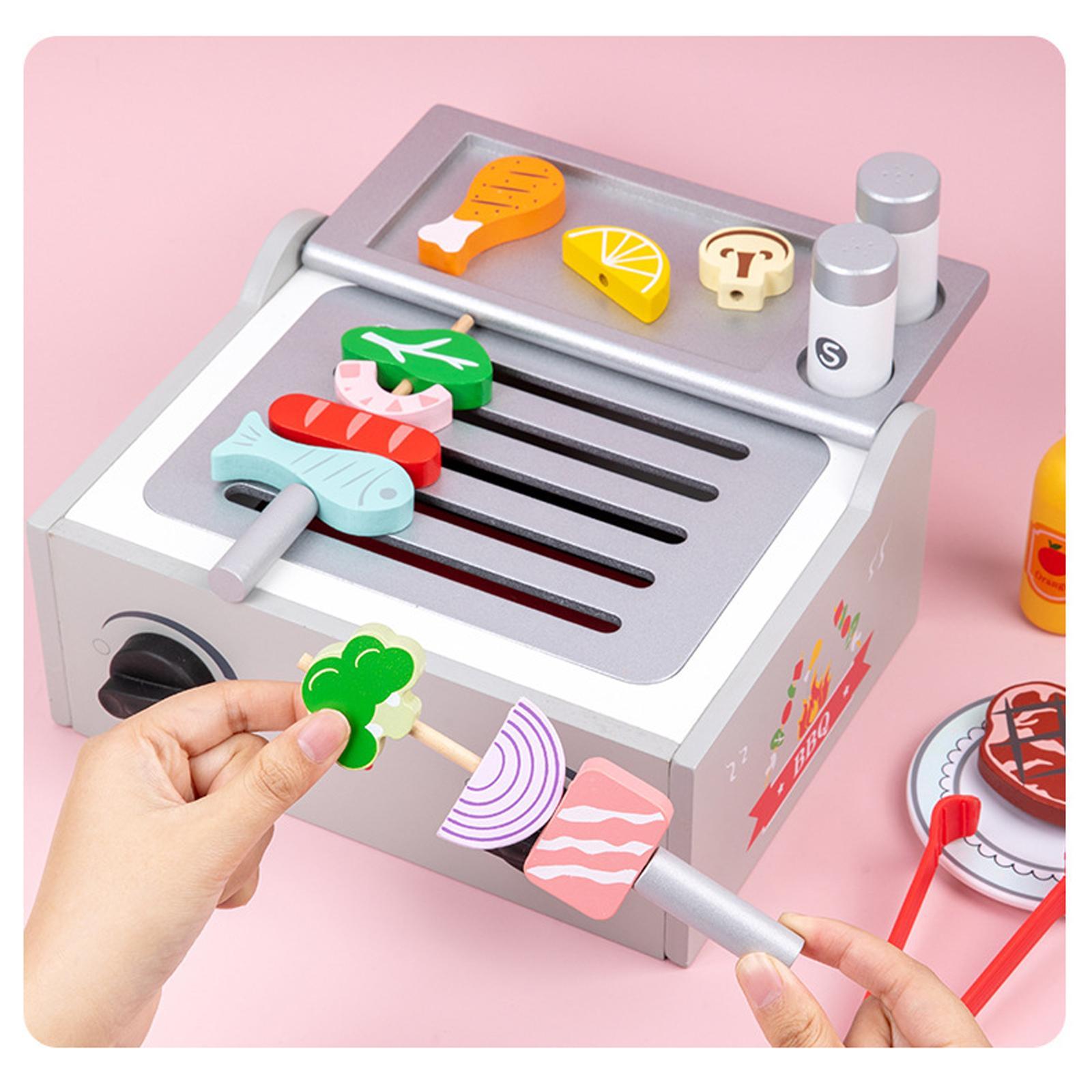 Houten barbecue speelset voor  - Outdoor Adventure With Kids recensie en prijs