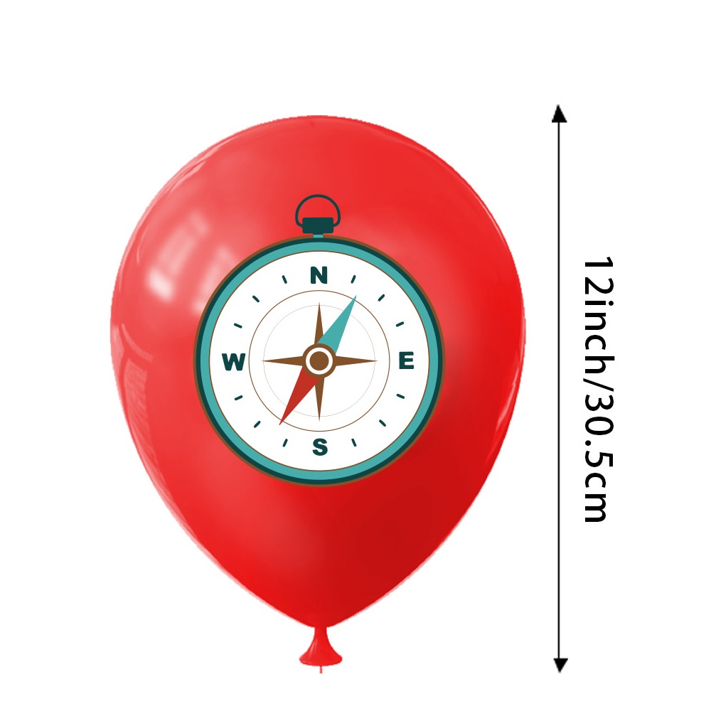 9-delige Happy Camping Ballon, - Outdoor Adventure Boys recensie en prijs