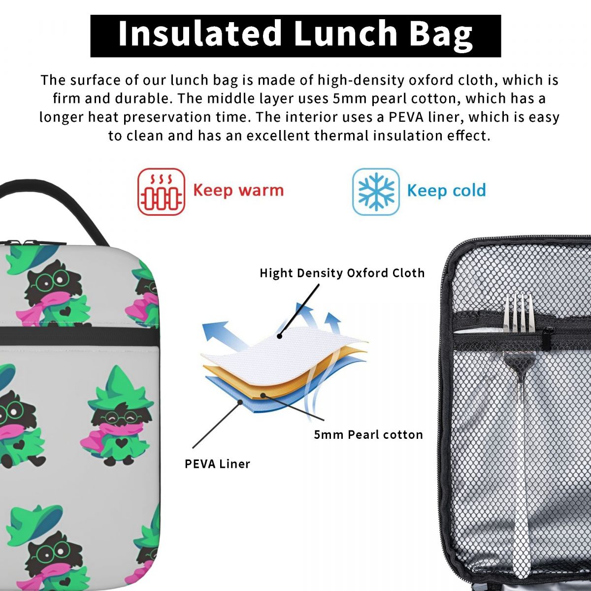 Deltarune geïsoleerde lunchtas - Outdoor Adventure Boys recensie en prijs